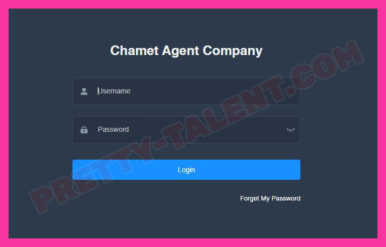 Pretty-Talent-Chamet-agency-Login